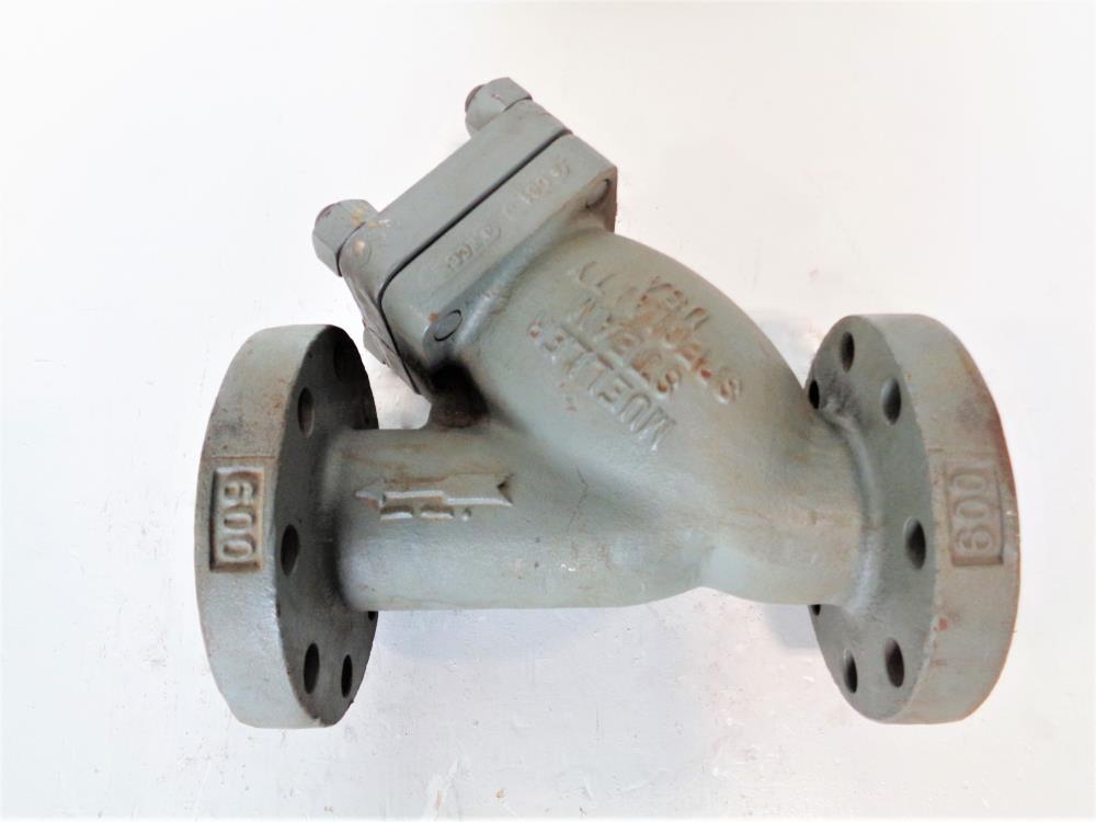 Mueller 3" 600# Flanged Wye #Y-Strainer #408 SM